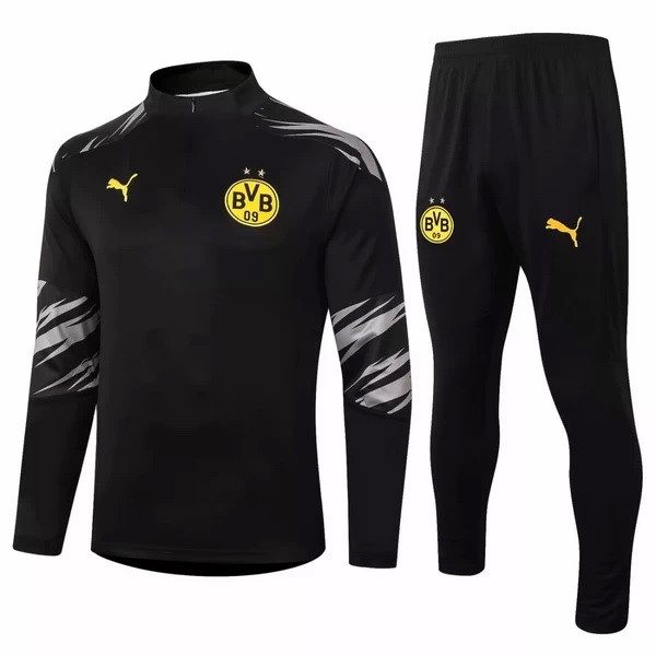 Chandal Borussia Dortmund 2020-2021 Negro Gris